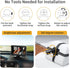 1080P 4.3 inch Itomoro Baby Car Camera, Easily Install Baby Car Mirror Clear Car Baby Camera for Rear Facing Seat