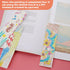 Cavnewt 4-8, Sets, Watercolor Coloring Books for Kids Ages Pocket Watercolor Painting Book Mess Free Paint with Water