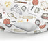 Fun Retro Kitchen Baby Nursing Pillow Covers for Boy Girl Vintage Kitchen Baking Nursery Feeding Pillowcase