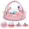4-in-1 Baby Play Mat & Baby Play Gym,Baby Girl Play Mat Activity