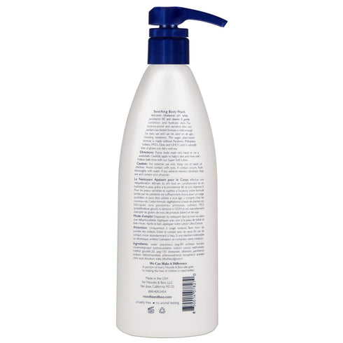 Noodle & Boo Fragrance Free Soothing Body Wash for Baby Eczema Care, 16 fl. oz.