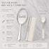 Set Luxury Personalized Silver Baby Brush Custom Baby Keepsake