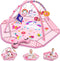 Windidi Unicorn Baby Gym Play Mat, 9-in-1 Tummy Time Mat with 7 Baby