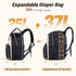 Backpack 2 25-37L Diaper Bag - Extra Large Diaper Bag for Kids Twin, Travel Baby Bags for Mom Dad Expandable