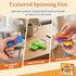 2-in-1 Sensory Fidget Toys for Kids Adults - Fidgets Spinner Textured Stress Anxiety Relief Toys for Teenage