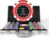 Poker Chips with Denominations - 300-pcs 11.5g Weighted Casino Chips Set with Aluminum Case