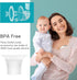 P10 19mm, 2 Pack Paruu Flange Insert Original Breast Pump Parts, Wearable Breast Pump Replacement Accessories