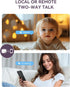 Comfyer 2K 2-Way Baby/Pet Monitor for Indoor Security, Monitoring with Smart Phone app, QHD Resolution, Auto