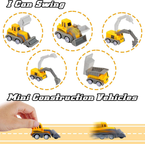 MYDOVA 7 2lbs 3+ Sand Construction Kit - Play Sand Art Kit with Construction Truck, Magic Sand, Castle Molds, Crane