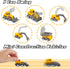 MYDOVA 7 2lbs 3+ Sand Construction Kit - Play Sand Art Kit with Construction Truck, Magic Sand, Castle Molds, Crane