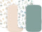 4 Pack Bassinet Fitted Sheets Compatible with 21" x 35" Amke, Ezebaby,