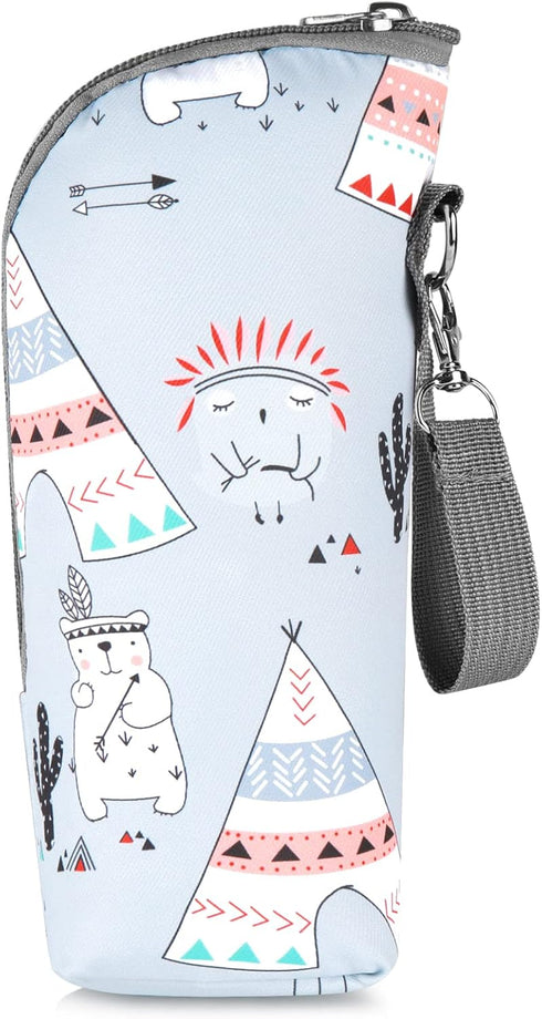 Insulated Baby Bottle Cooler Bag - Ideal for Nursing Moms