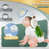 WKC Backpack 4) Baby Head Protector with Knee Pads & Non-Slip Socks, Toddler Safety for Crawling & Walking (Style