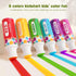 Jar Melo Washable Dot Markers, 6 Colors Dot Paints with 108 PDF & 10 Physical Activity Papers, Non-Toxic Bingo Daubers for Toddlers 1-3 by Jar Melo