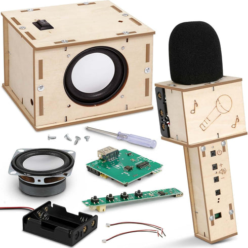 Stem Projects Karaoke Machine Toys for Boys Age 8-12 12-14 Science Kit