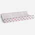 Baseball Themed Muslin Quilted Changing Pad Cover in Red/Grey