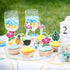 Luau Cupcake Toppers | Tropical Cake Decorations with Flamingo, Pineapple, Palm Leaves | 72 Picks