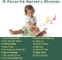 15 28-Button 1-3 LEARNING BUGS Nursery Rhymes with Animal Friends Sing Along with Nursery Rhymes, Musical Books
