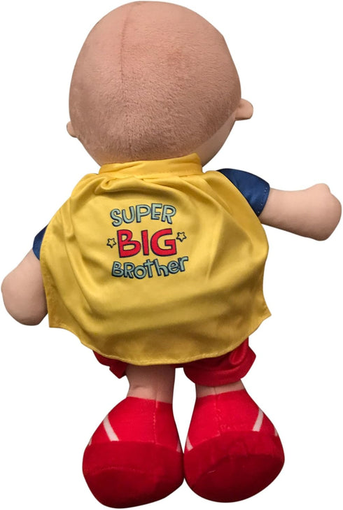 MartLoop Super Big Brother Doll with Cape and Book Bundle - I Am a Big Brother
