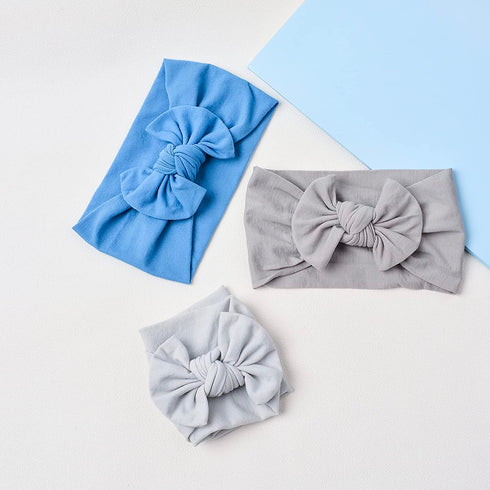 Jesries 22 PCS Baby Headbands with Bows - Soft Nylon Hairbands for Newborn Infant Toddler Kids Handmade Accessories
