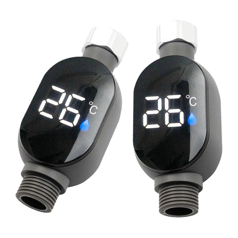DIMITU Shower Temperature Meter LED Digital Display Temperature Gauge Household Water Thermometers Waterproof Bath