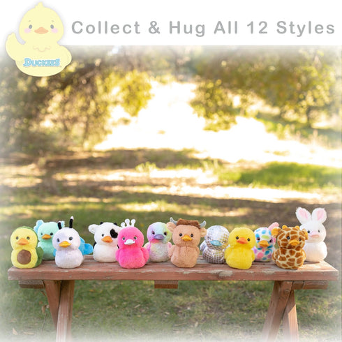7" World's Softest Plush Duckees - Plush Duckee - Creamy Ice Cream