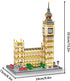 London Big Ben Famous Architecture Micro Mini Building Blocks Crafted Replica, Leisure and Entertainment Toys