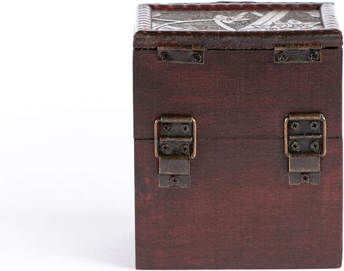 Elven Vault Wood Deck and Counter Box Protector Sleeve for Trading Cards TCG MTG