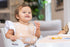 Set Waterproof Silicone Bib and Mat for Babies and Toddlers - Adjustable and BPA Free