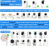 Qwwia HB6550/HB65/HB66/HB248, SM935E Damage(8 inches) Flexible Baby Monitor Mount for HelloBaby ANMEATE Baby Camera