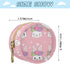 PYBUG Rabbit Round Pacifier Storage Case, Polyester & TPU Lined with Hook Buckle, Pacifier Container Box for Baby