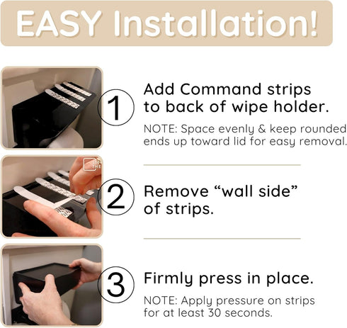 1 Pack Storage Theory Bathroom Wipes Holder Dispenser with Shelf Restroom Organizer & Wipe Holder for Bathroom Tool