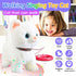 Marsjoy Set White Leash Walking Cat Singing That Purrs and Meows Animated Plush Robot Kitten Pet Moving Plush Realistic