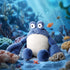 Plushie,12 Inches,Adorable RECUR Plush Callinectes Sapidus Crab Stuffed Animal,Soft Gift for All Ages