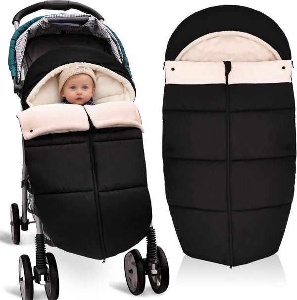 yarboofo Winter Warm Bunting Bags Universal, Baby Stoller Sleep Bag Cold Weather, Waterproof