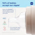2 Pack, 11oz, 4+ MAM Easy Active Baby Bottle BPA Free, Fast Flow Silicone Nipple, Anti-Slip Grip, Leak-Proof, Months