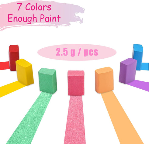 DreamCosy 12 Pack Paint with Water Coloring Books for Toddles, Water Painting Kit with Brush & Pages, Mess-Free Arts