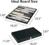 18-Inch Backgammon Board Game Set by Mainstreet Classics