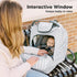Keababies Car Seat Cover for Babies and Baby Washcloths - Baby Car Seat Canopy for Spring, Autumn, Winter - Soft Baby
