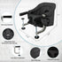 Hook On High Chair, Portable Foldable Clip On Baby Travel High Chair, Lightweight Feeding Seat with Storage Bag