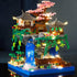 Cherry Blossom Bonsai Tree Micro Building Block Set, Japanese Sakura Tree Toys for Adults Kids