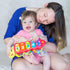KiddoLab Lira Baby - Musical Caterpillar Toy with Lights & Music, Spinner & Rings for Babies 3+ Months
