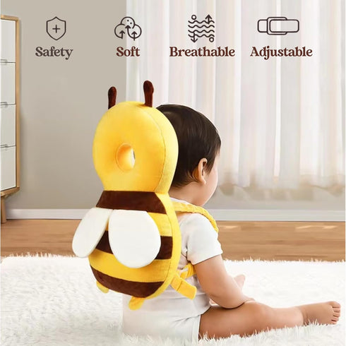 Backpack, Backpack Baby Head Protector Toddler Baby Head Protection with Baby Knee Pads Alarm Function for Walking