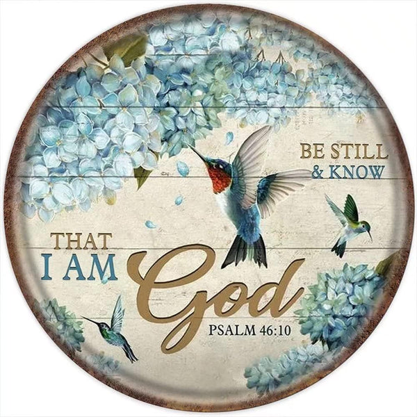 Bible Verses Christian Gifts Round Wooden Puzzles, 150 Pieces Jigsaw Educational Toys for Home Decor