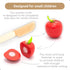 Set 3+ Cutting Fruit - Wooden Play Food Kitchen Accessory, Multi - Pretend Play Accessories, Wooden Cutting Fruit Toys