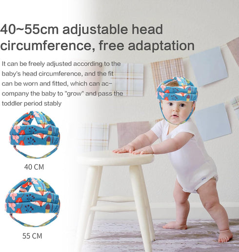 Baby Fall Protector - Safety Helmet for Crawling and Walking, Head Guard for Boys and Girls