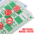 Toyvian Russian Lottos Game | Travel Bingo Set | Wooden Travel Board Games with Bingo Game Chips, Cards, and Boards