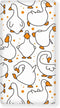 Winpema Cartoon Goose Fitted Crib Sheet White Goose Baby Crib Sheet Fit Standard