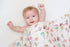 lulujo Baby Swaddle Blanket, Unisex Softest Bamboo Viscose Muslin, 47in x 47in Ice Cream Design