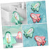 HAKIDZEL Bath Water Thermometer Green Cartoon Tub Temperature Monitor Quick Accurate Measurement PP Material Safe Bath